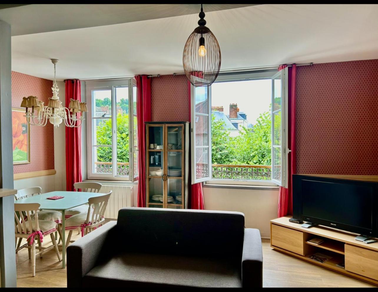 Le Duplex Ou L'Appart D'Agnes" Honfleur Exterior photo
